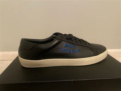 Scarpe da ginnastica Yves saint laurent in Pelle Argentato taglia 